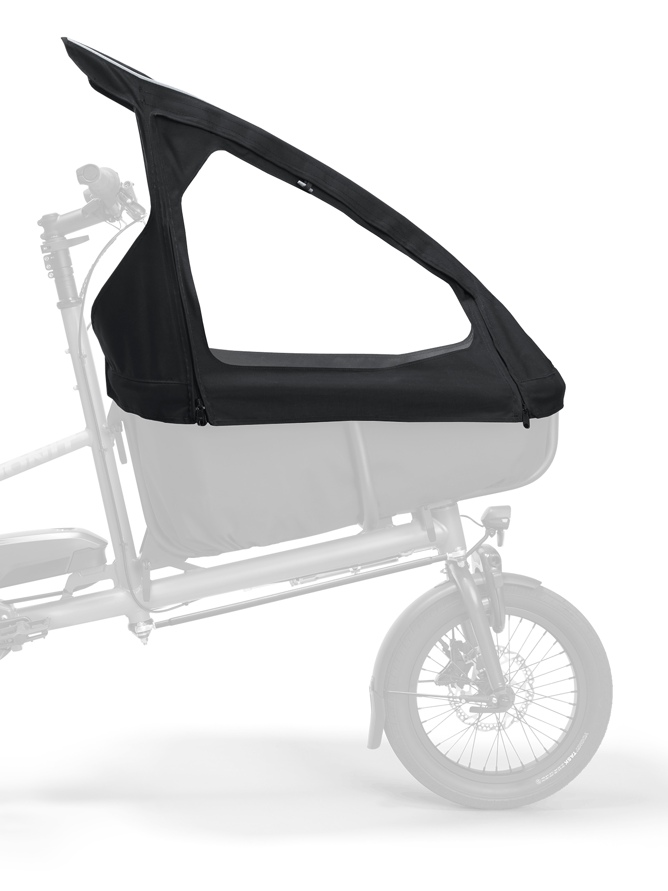 Sale! YOONIT Mini Cargo Bike | Classic Gates | Misty Lime