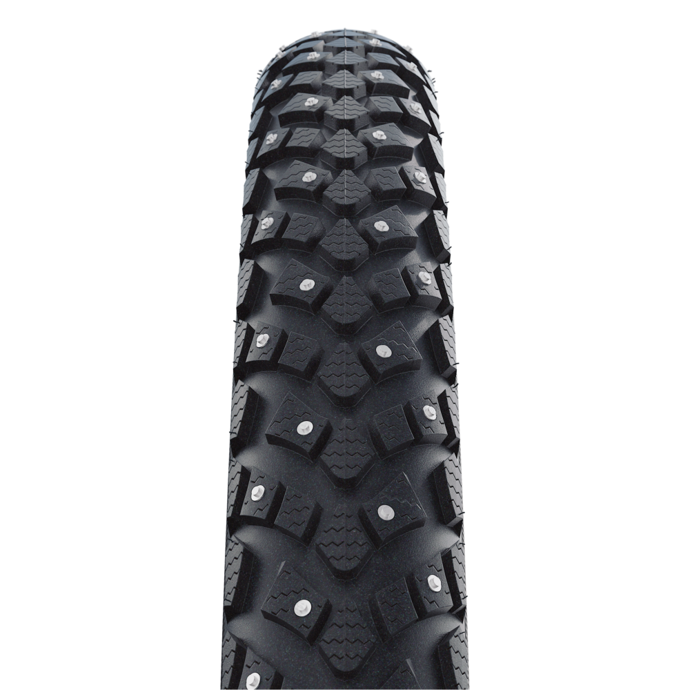 Spike tires Schwalbe Marathon Winter - black with reflective stripes 20" (42-406)
