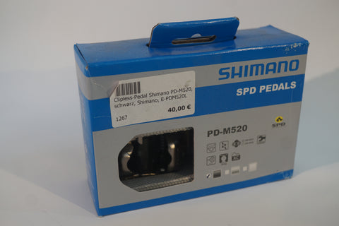 Shimano SPD Pedale PD-M520 - Schwarz