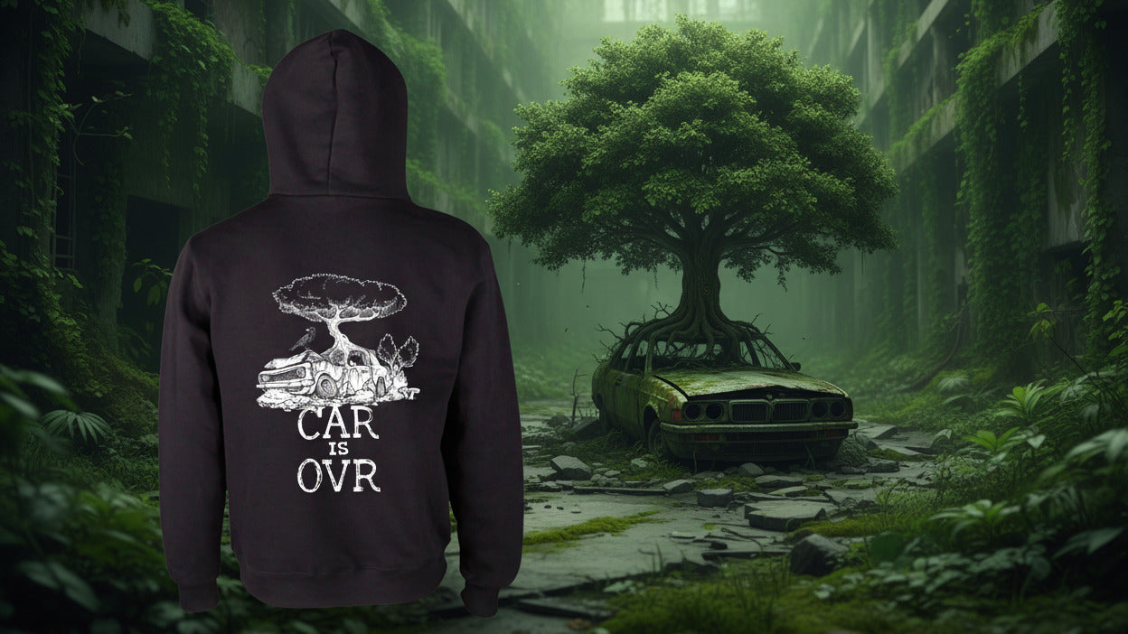 Crow CAR IS OVR Hoodie