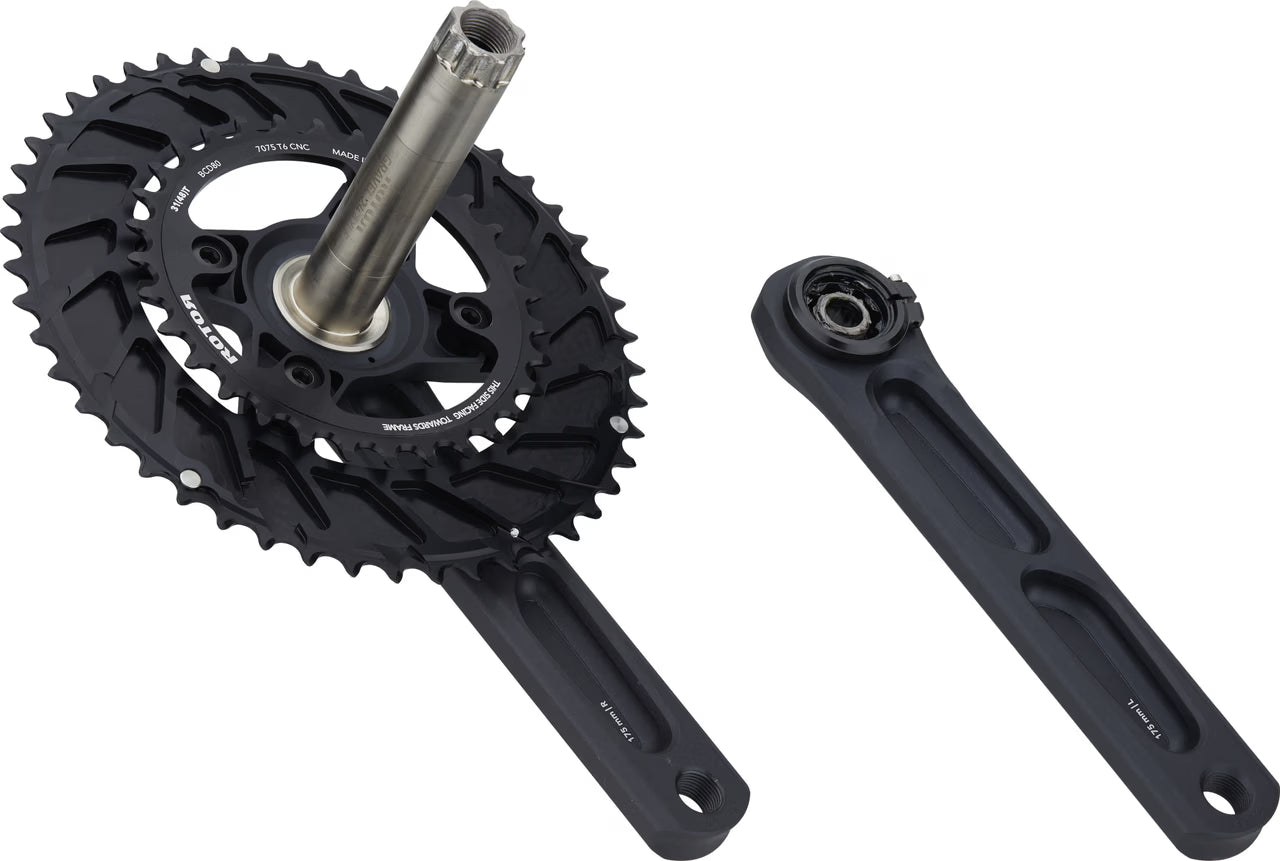 Rotor NS24 Bundle Gravel Crankset 175mm 48/31t