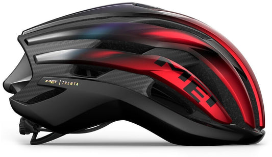 MET Trenta Carbon Mips glossy red iridescent/black Size S / 52-56cm