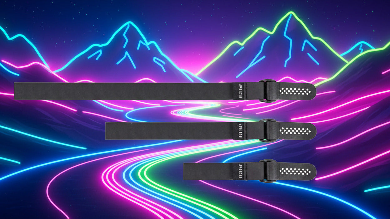 Restrap Fast Straps 3 size Mix Pack - Schwarz