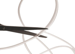 Universalschlauch /  tube green-transparent, Ø 3 mm Innen / Inner, 50cm